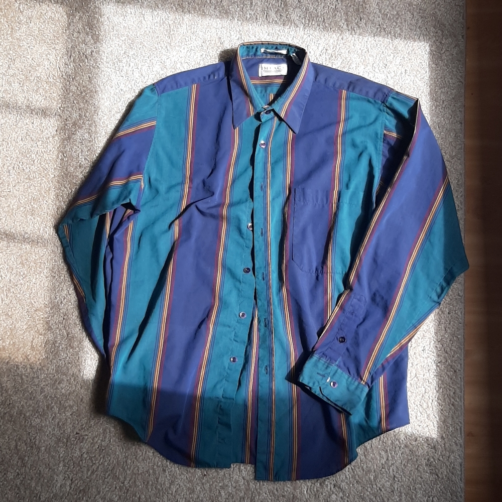 Impact Vintage long sleeve button down T-Shirt